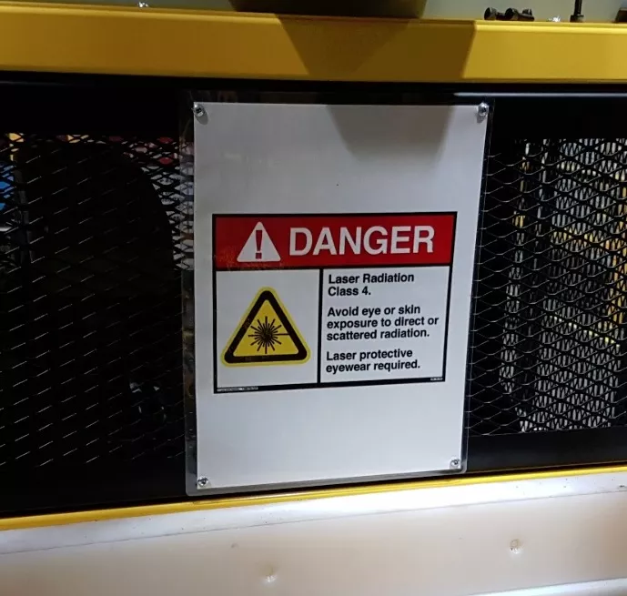 2019 Class 4 laser Radiation